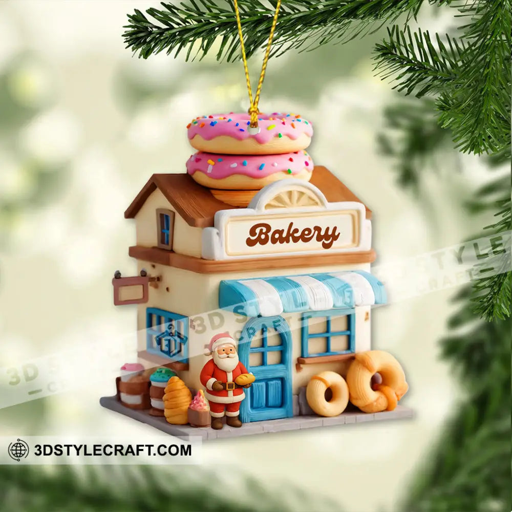 Bakery Christmas Home Decor Christmas Ornament Personalized Ornament Ornament