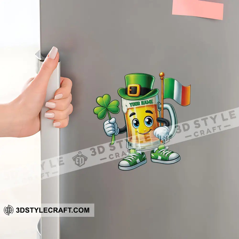 Beer St.patrick’s Day Fridge Magnet - Personalized