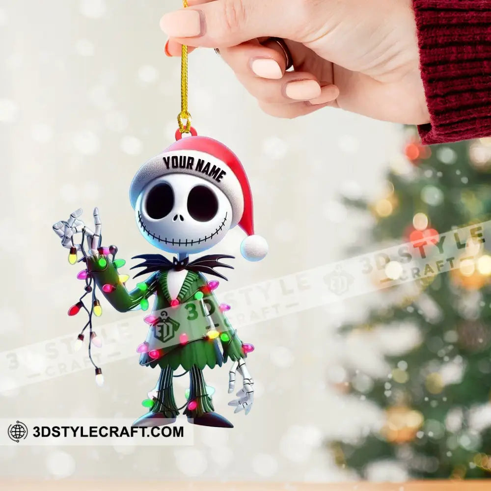 Christmas Ghost Home Decor Ornament Personalized