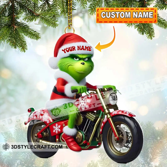 Christmas Rider ELF Home Decor Christmas Ornament Personalized Ornament 3.54’’ / 1 Ornament Ornament