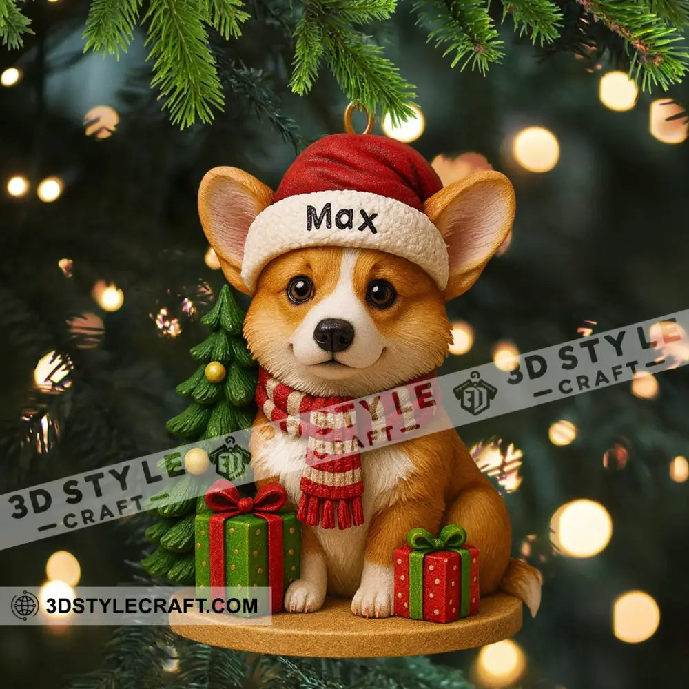 Christmas Tree And Pet Home Decor Christmas Ornament Personalized Ornament Ornament
