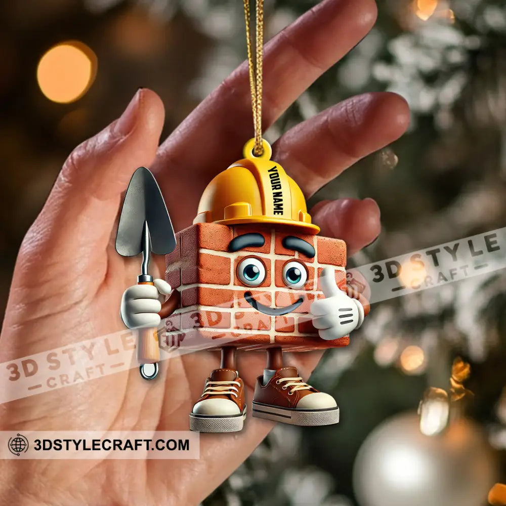 Custom Name Builder Ornament Christmas Gift