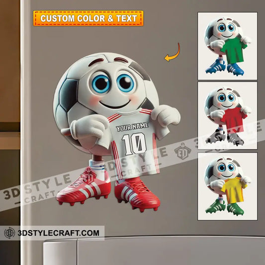 Football Fridge Magnet - Personalized 3.54’’ / 1 Piece