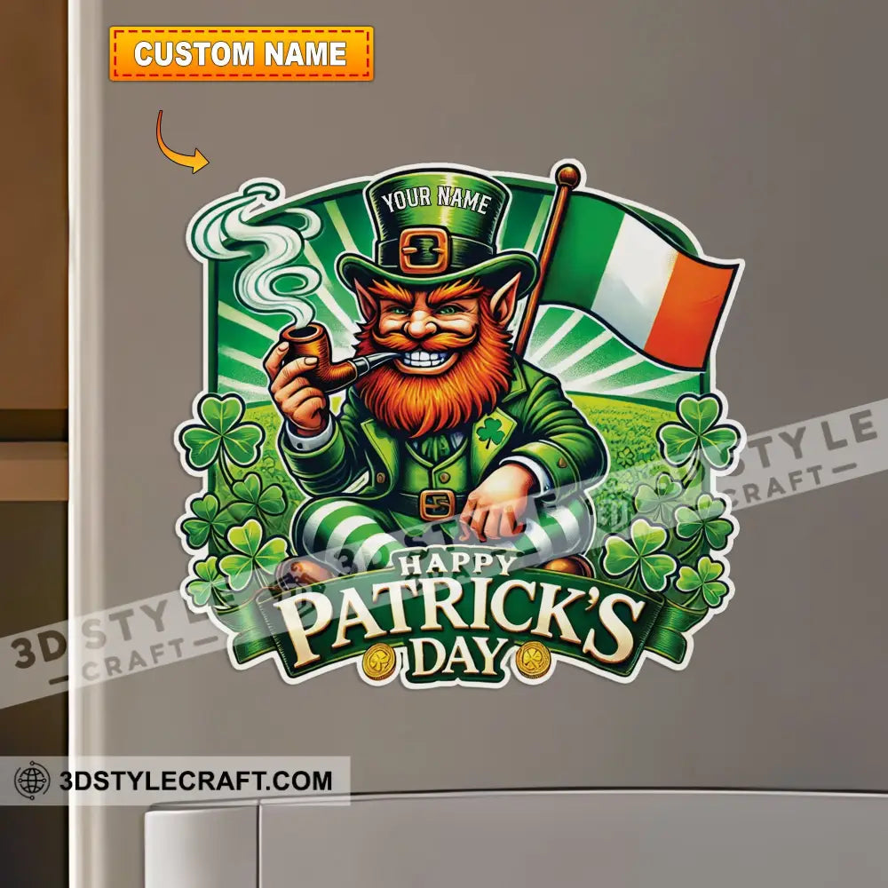 Happy Patrick’s Day Fridge Magnet - Personalized