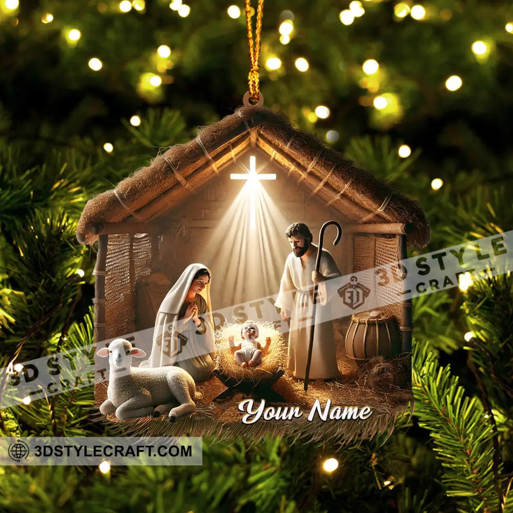 Home Sweet Decor Christmas Ornament Personalized