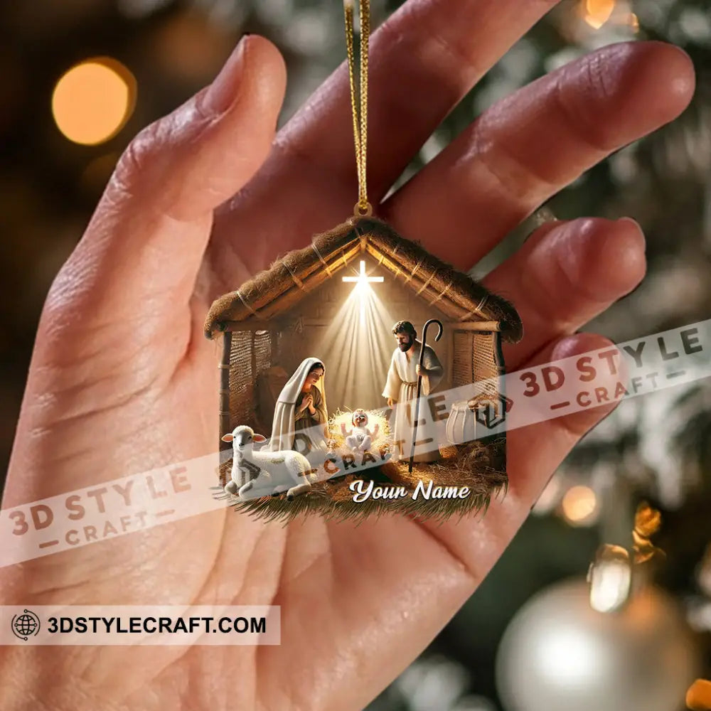 Home Sweet Decor Christmas Ornament Personalized