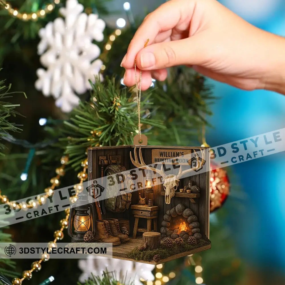 Hunter Corner Home Decor Christmas Ornament Personalized Ornament Ornament