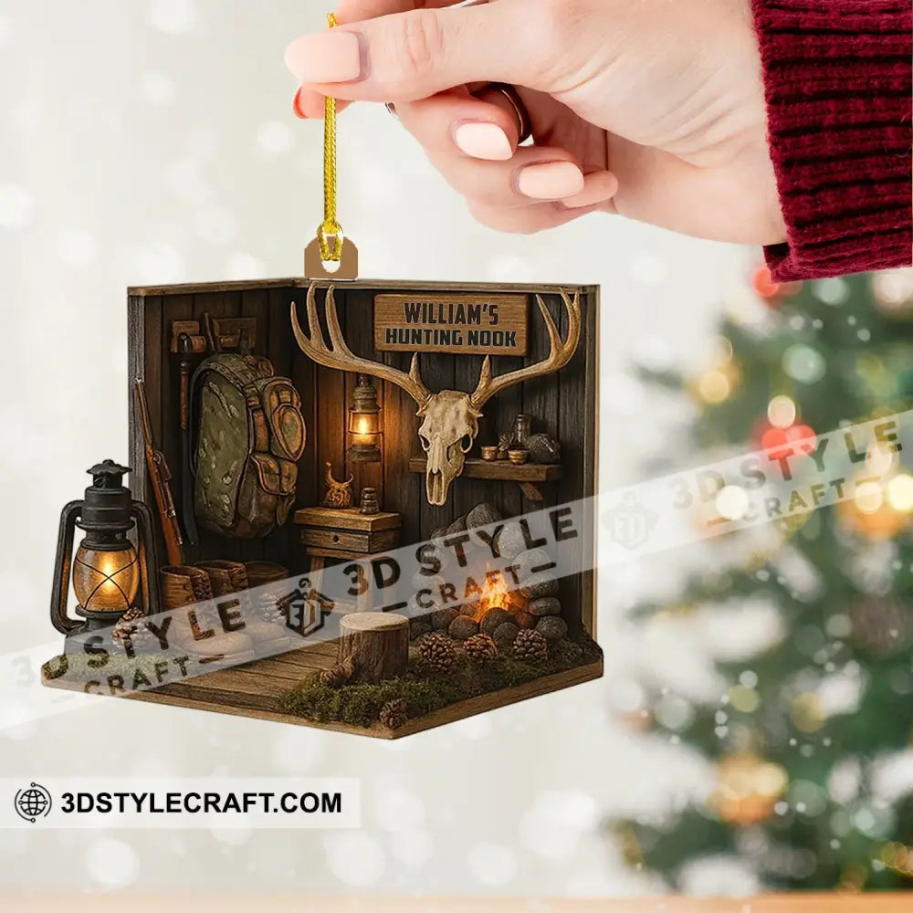 Hunter Corner Home Decor Christmas Ornament Personalized Ornament Ornament