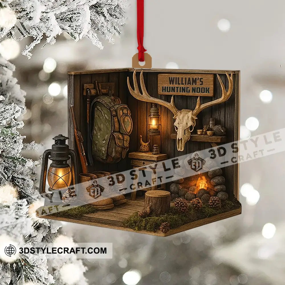 Hunter Corner Home Decor Christmas Ornament Personalized Ornament Ornament