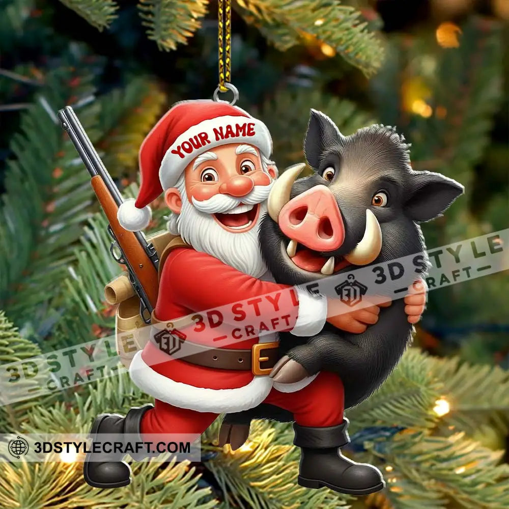 Hunter Home Decor Christmas Ornament Personalized Ornament Ornament