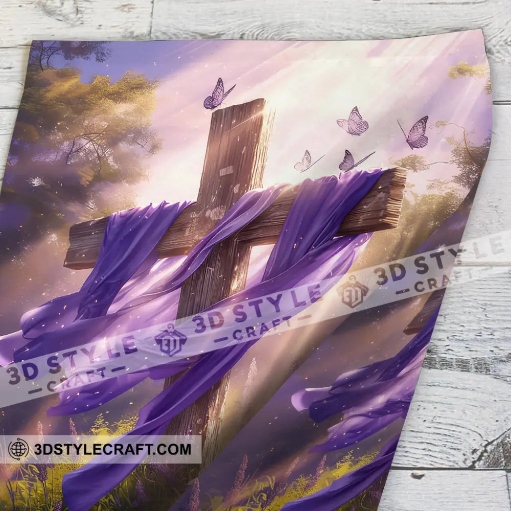 Jesus is Risen Flag Garden Flag