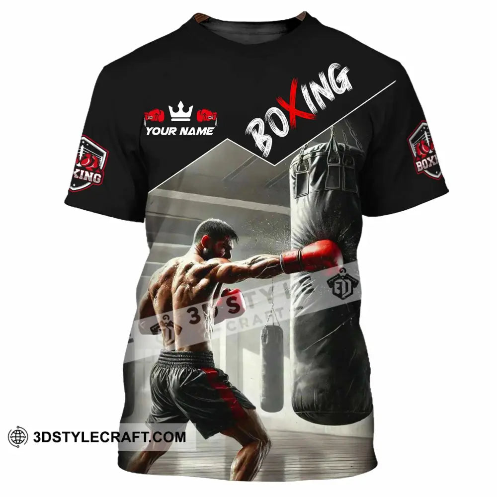 Men Shirt - Custom Boxing Strong Man Shirt T-Shirt / S T-shirt