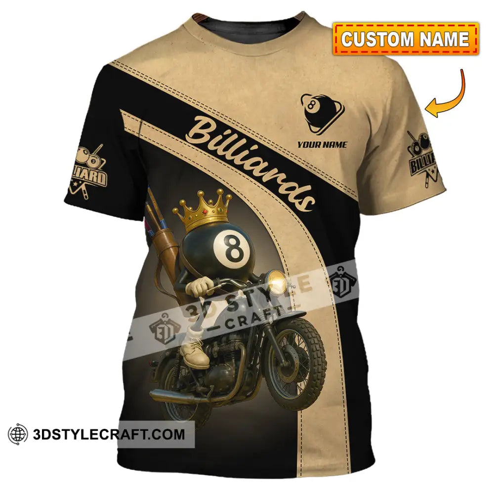 Men Shirt - Custom Kings Of Billiards Shirt T-shirt
