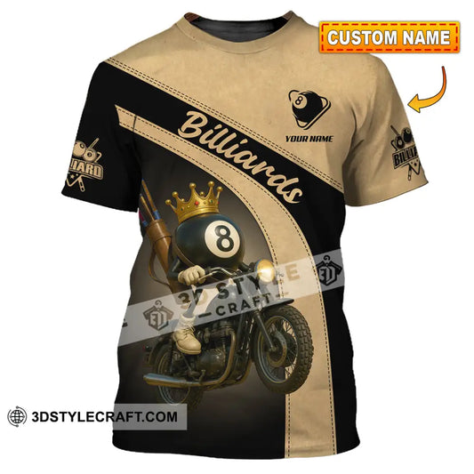 Men Shirt - Custom Kings Of Billiards Shirt T-shirt
