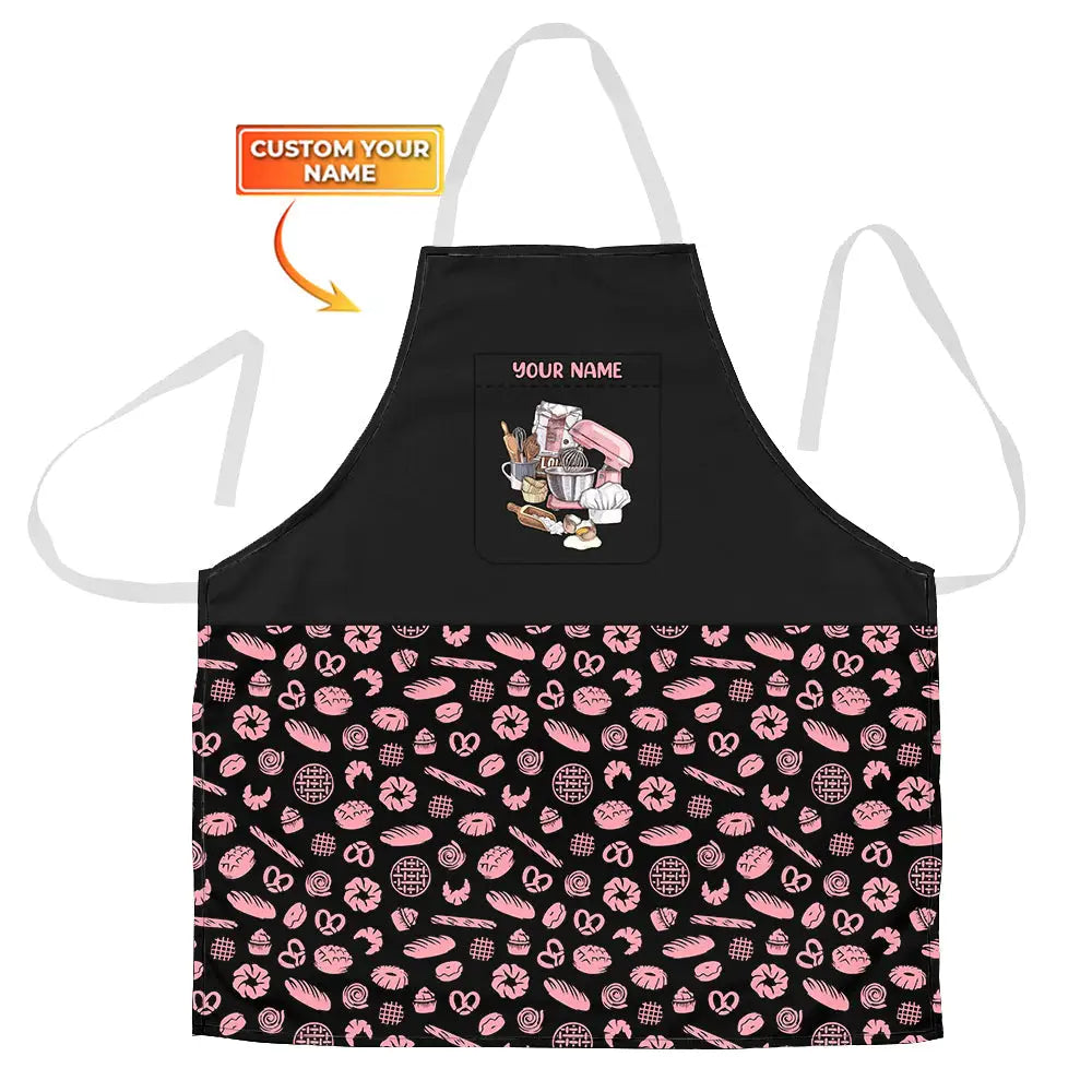 Personalized Apron Baker Joymuu Cooking Apparel Chef