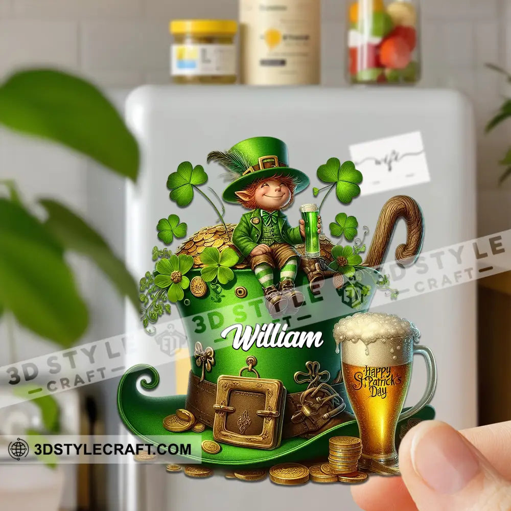 Prince Patrick’s Day Fridge Magnet - Personalized