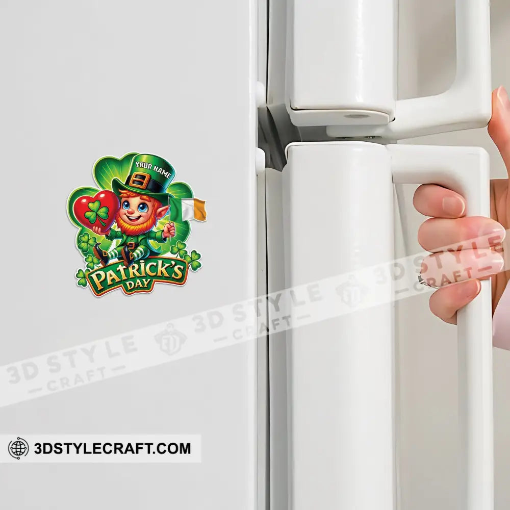 St.patrick’s Day Fridge Magnet - Personalized