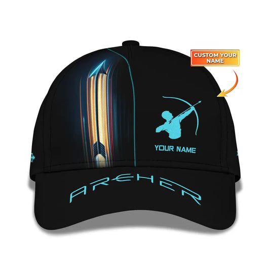 Unisex Cap Custom Name Archery Classic Hat Gift For Lovers T-Shirt