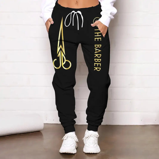 Unisex Clothing Barber Jogger Sportwear Pant For Men And Women Pants