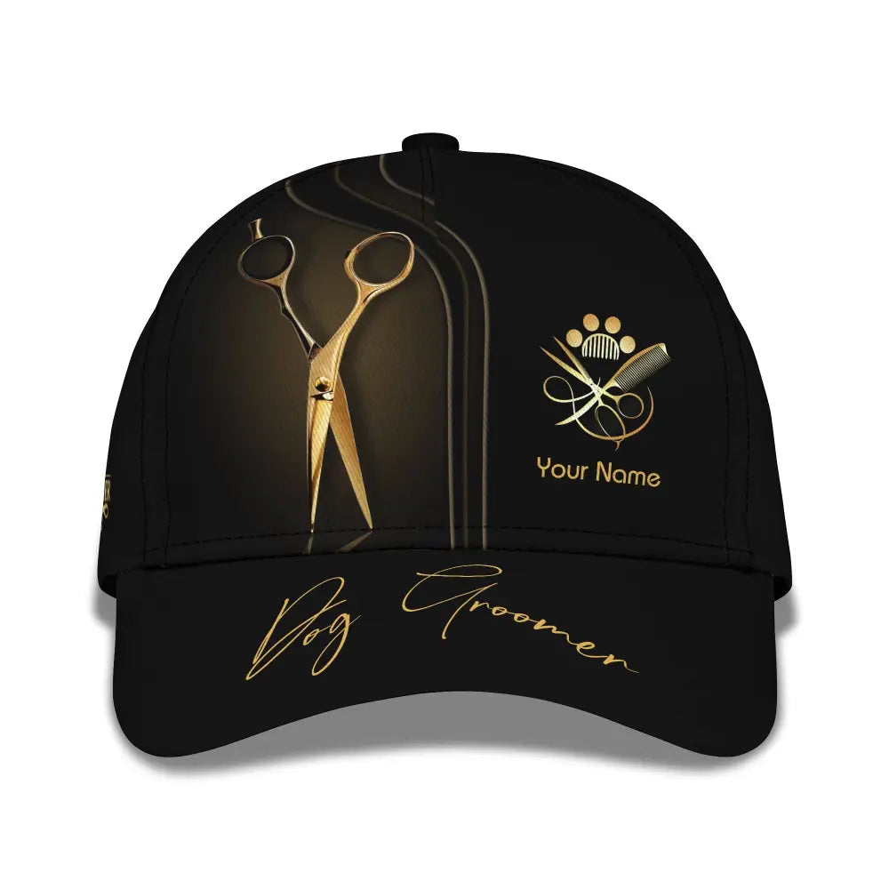 Unisex Groomer Classic Cap Hat Dog Gift T-Shirt