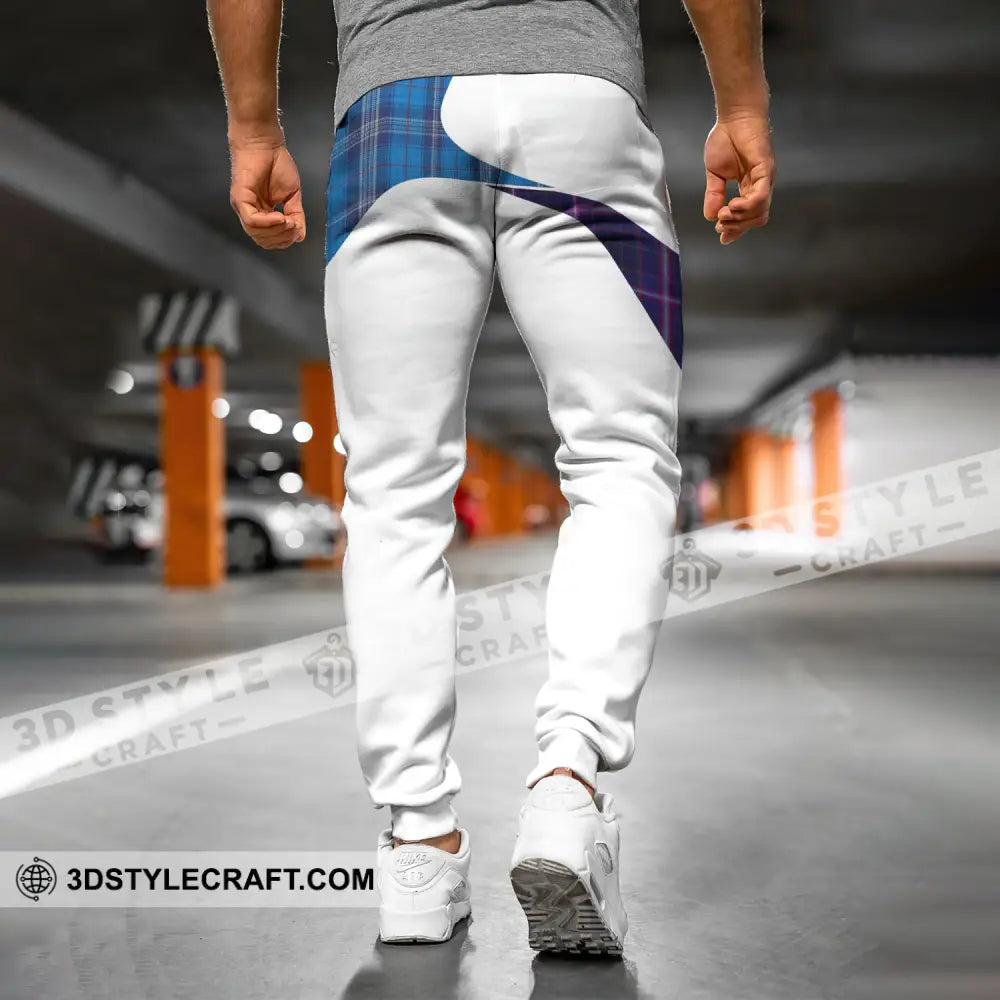 Unisex Pants - Custom Text Pants Scotland Highland Cow With Bagpipes Pants Pants