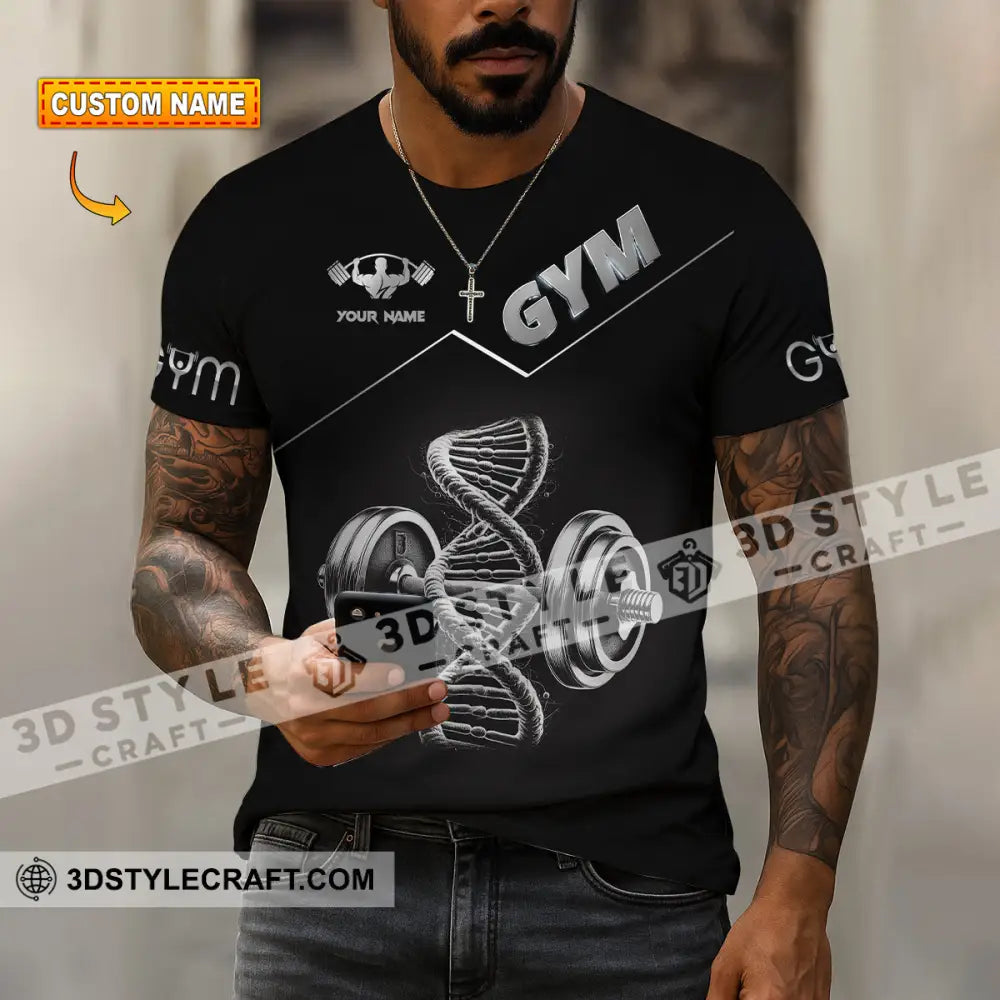 Unisex Shirt - Custom ADN Gym Lover Shirt T-shirt
