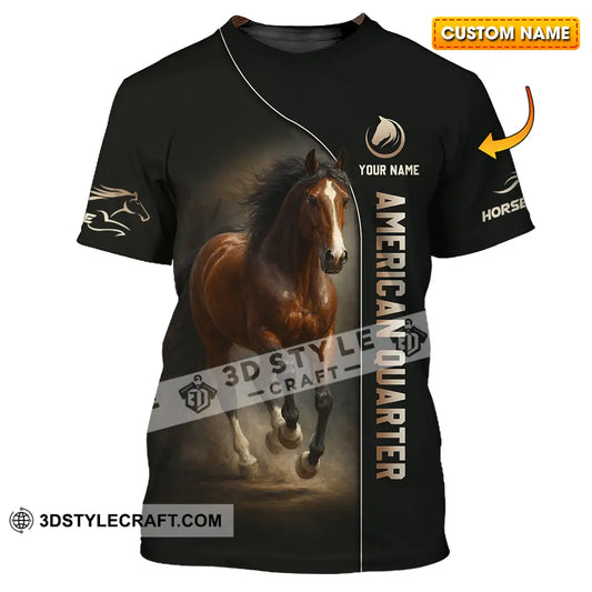 Unisex Shirt - Custom American Quarter Horse Shirt T-shirt