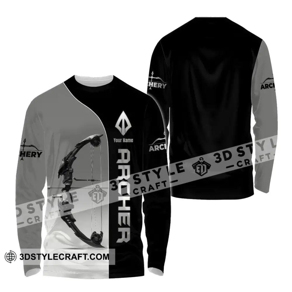 Unisex Shirt - Custom Archer Shirt Long Sleeve Shirt / S T-shirt