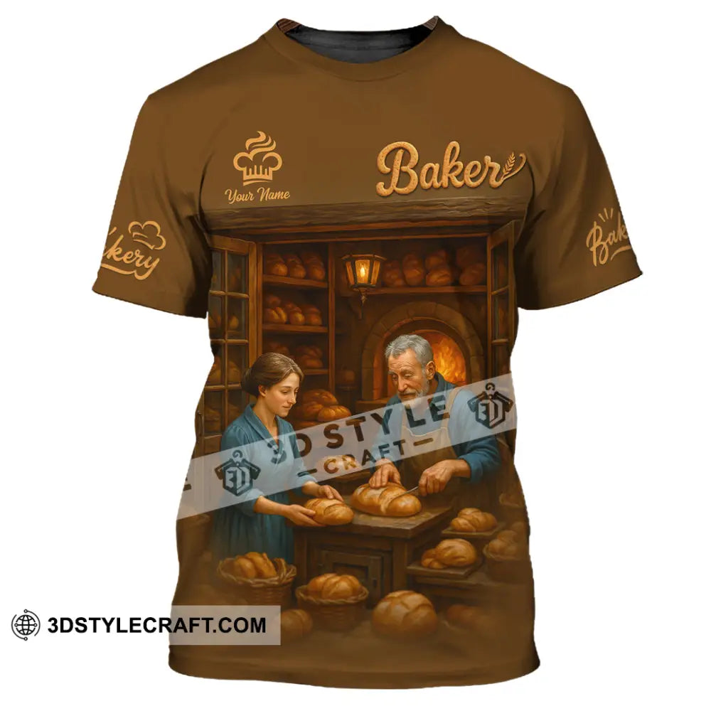 Unisex Shirt - Custom Baker Shirt T-Shirt / S T-shirt