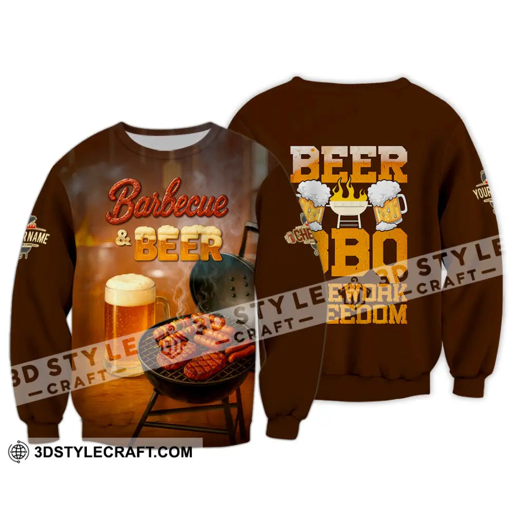Unisex Shirt - Custom Barbecue Shirt Long Sleeve / S T-shirt