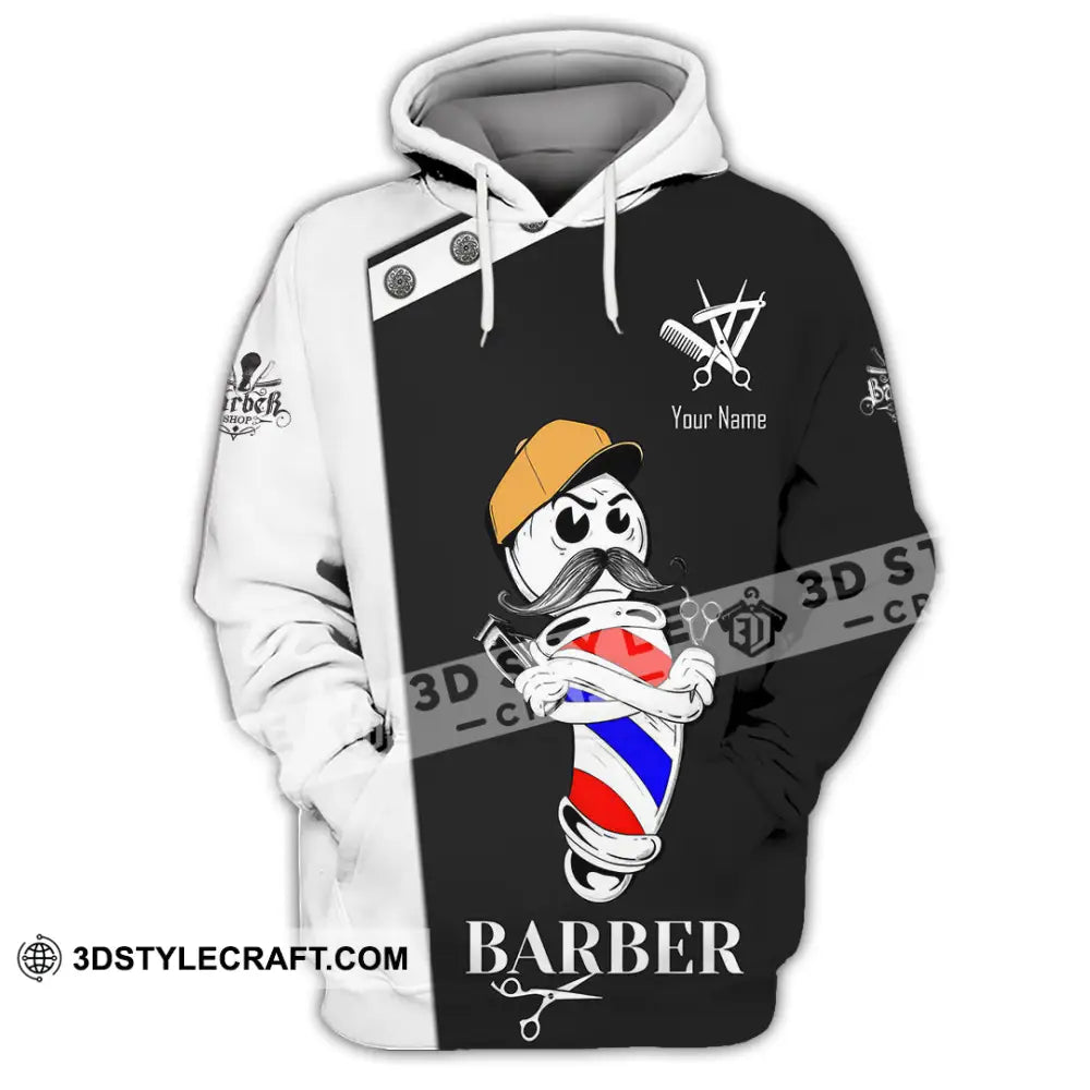 Unisex Shirt Custom Barber Shirt Hoodie / S T shirt