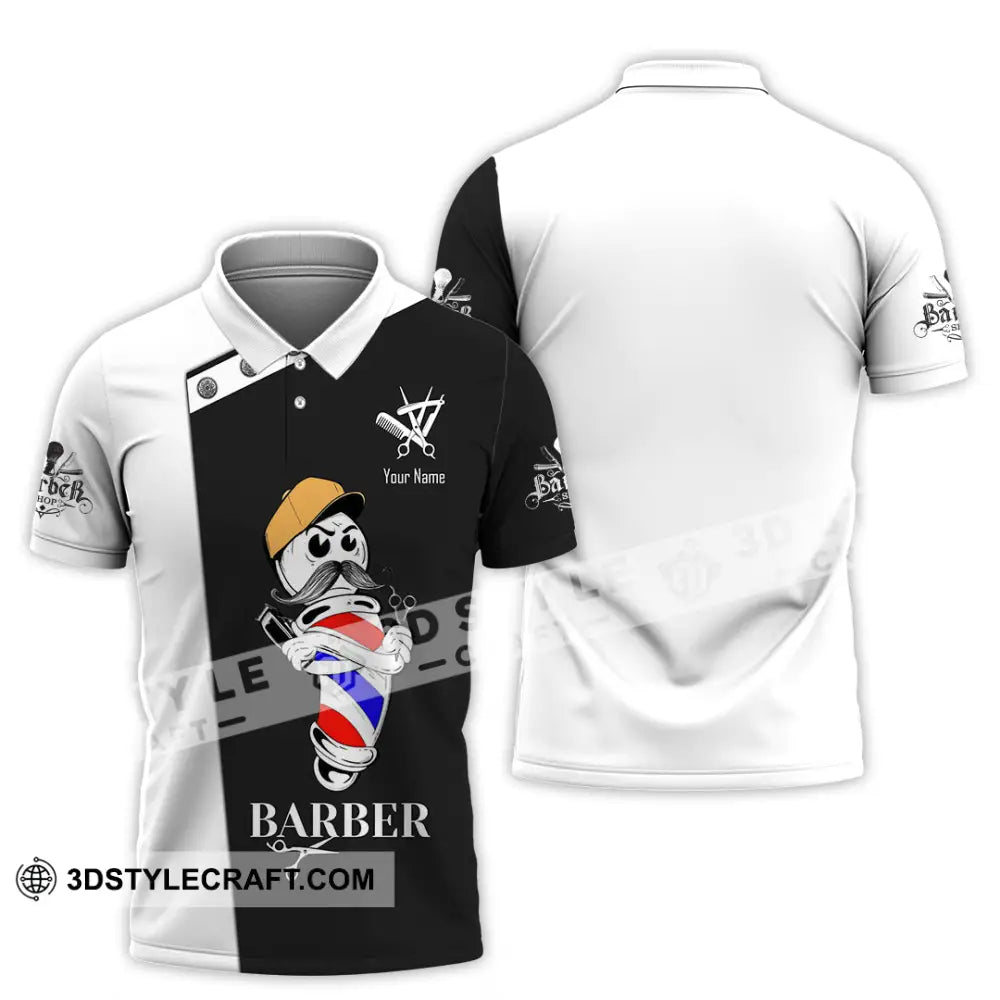 Unisex Shirt Custom Barber Shirt Polo Shirt / S T shirt