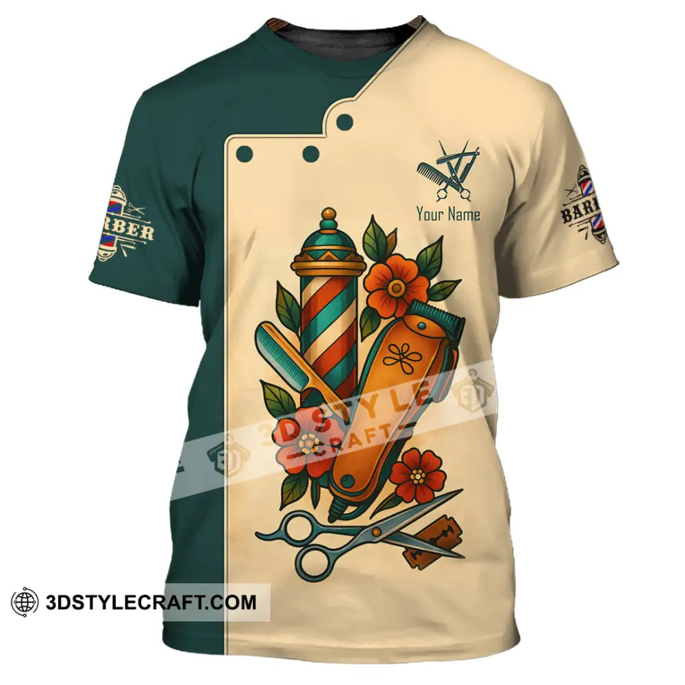 Unisex Shirt Custom Barber Shirt T Shirt / S T shirt
