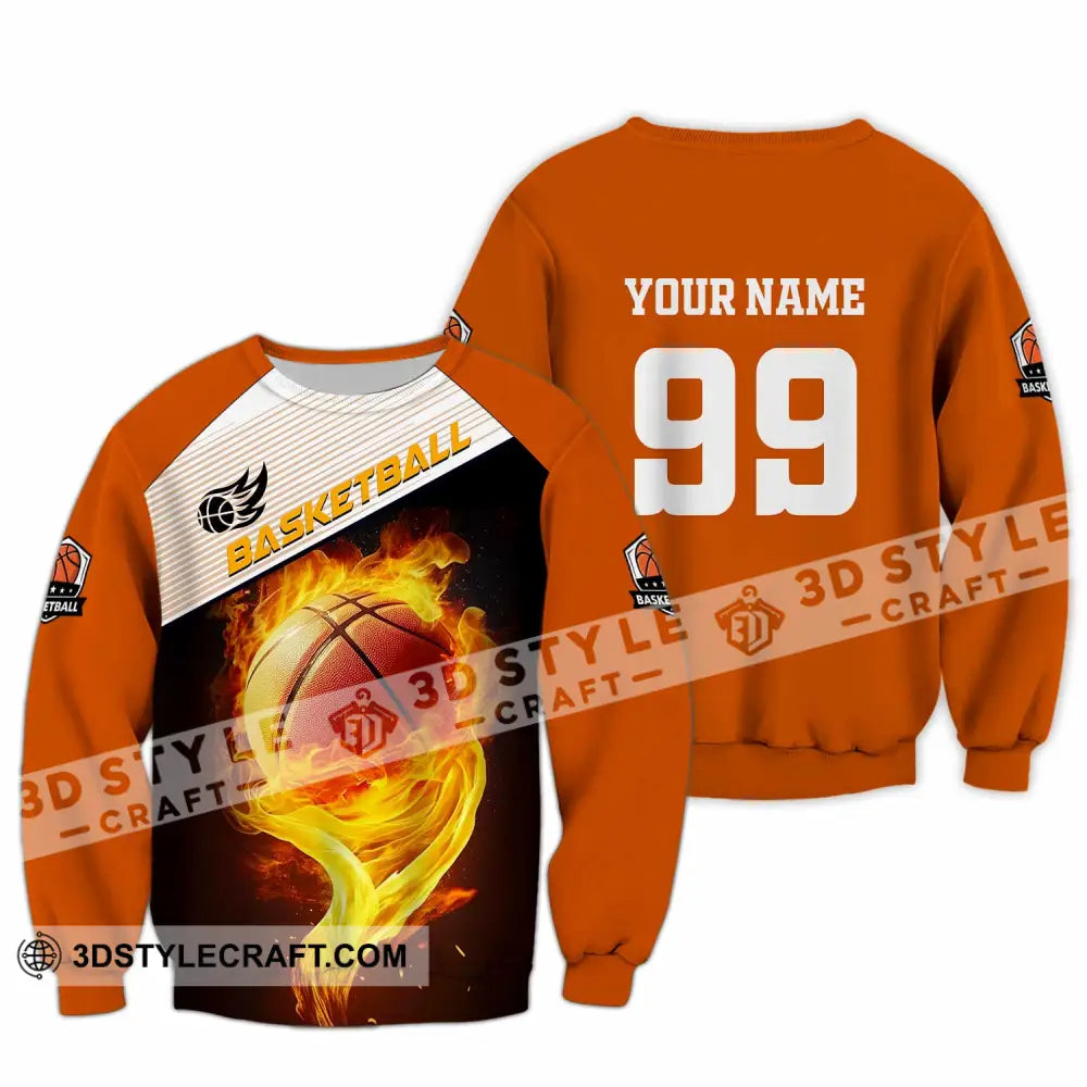 Unisex Shirt - Custom Basketball Shirt Long Sleeve / S T-shirt