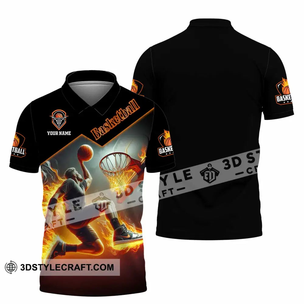 Unisex Shirt - Custom Basketball Player Shirt Polo Shirt / S T-shirt