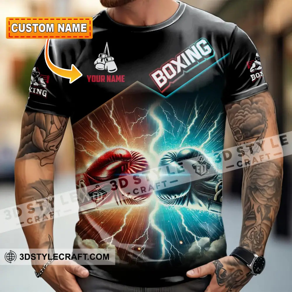 Unisex Shirt - Custom Boxing Lover Sport Shirt T-shirt