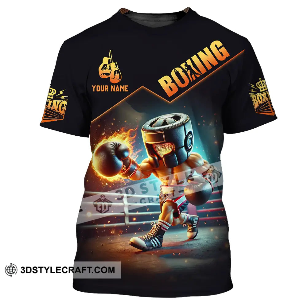 Unisex Shirt - Custom Boxing Player Shirt T-Shirt / S T-shirt