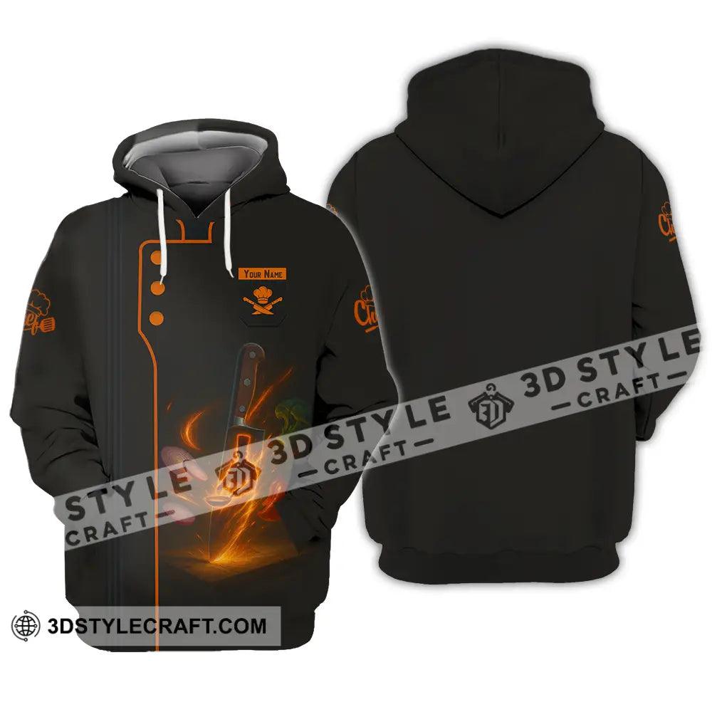 Unisex Shirt Custom Chef Shirt Hoodie / S T shirt