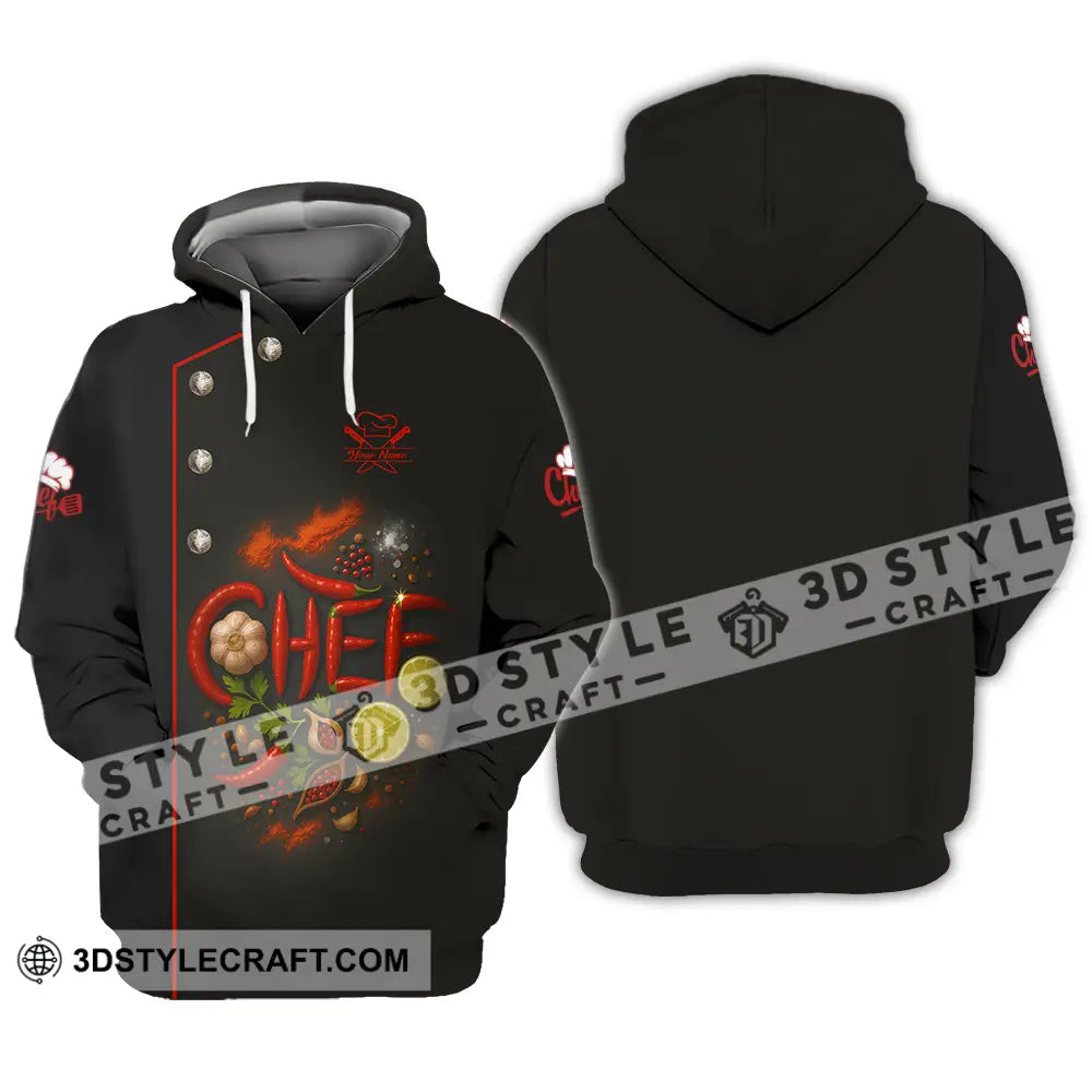 Unisex Shirt - Custom Chef Shirt Hoodie / S T-shirt