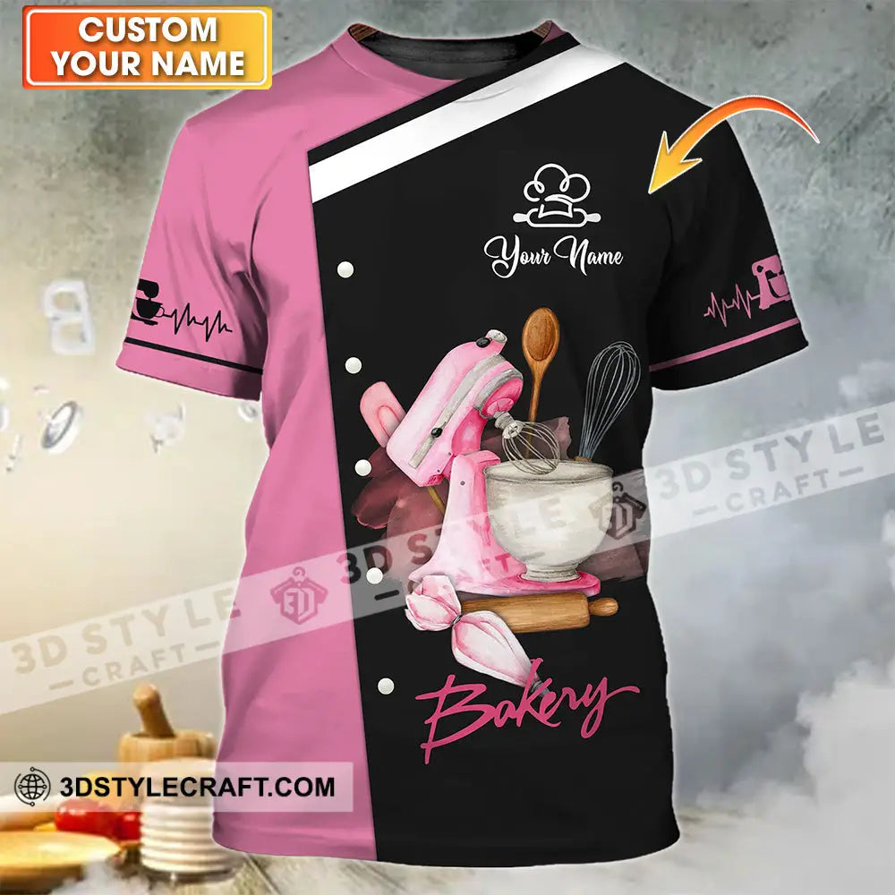 Unisex Shirt - Custom Chef Name T-Shirt Kitchen Making Cake T-Shirt