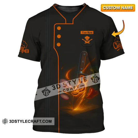 Unisex Shirt Custom Chef Shirt T shirt