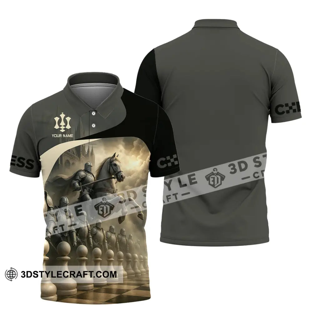 Unisex Shirt - Custom Chess Sport Shirt Polo Shirt / S T-shirt