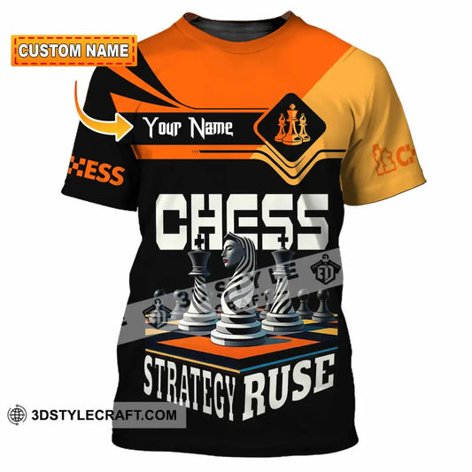 Unisex Shirt Custom Chess Strategy Ruse Shirt T shirt