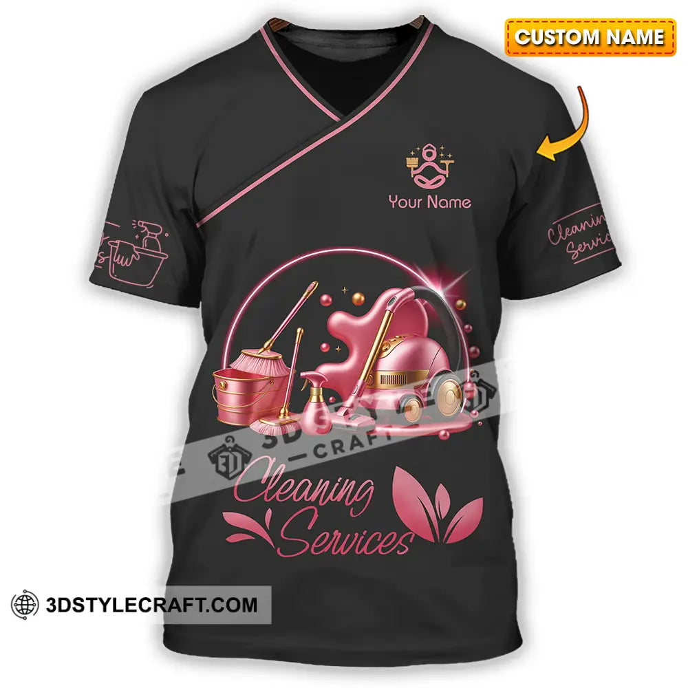 Unisex Shirt - Custom Cleaning Service Shirt T-shirt