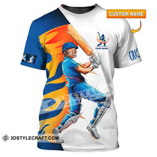 Unisex Shirt Custom Cricket Player Shirt T shirt