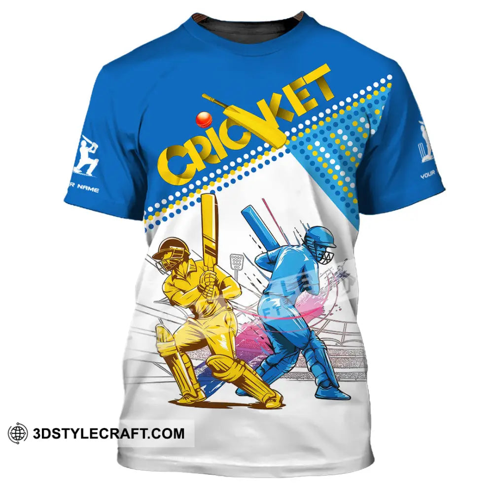 Unisex Shirt Custom Cricket Player Shirt T Shirt / S T shirt
