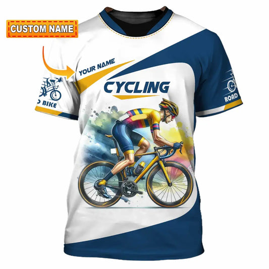 Unisex Shirt - Custom Cycling Lover Shirt T-shirt