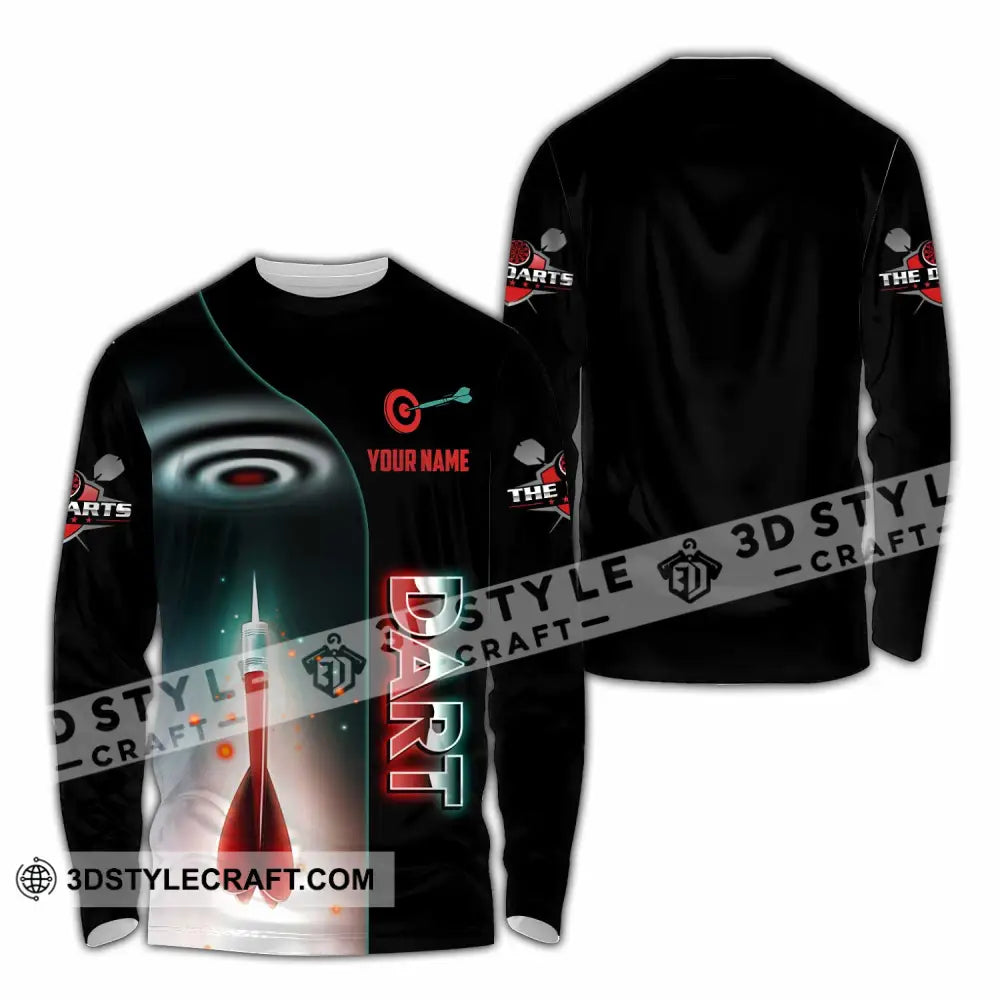 Unisex Shirt - Custom Dart Lover Sport Shirt Long Sleeve Shirt / S T-shirt
