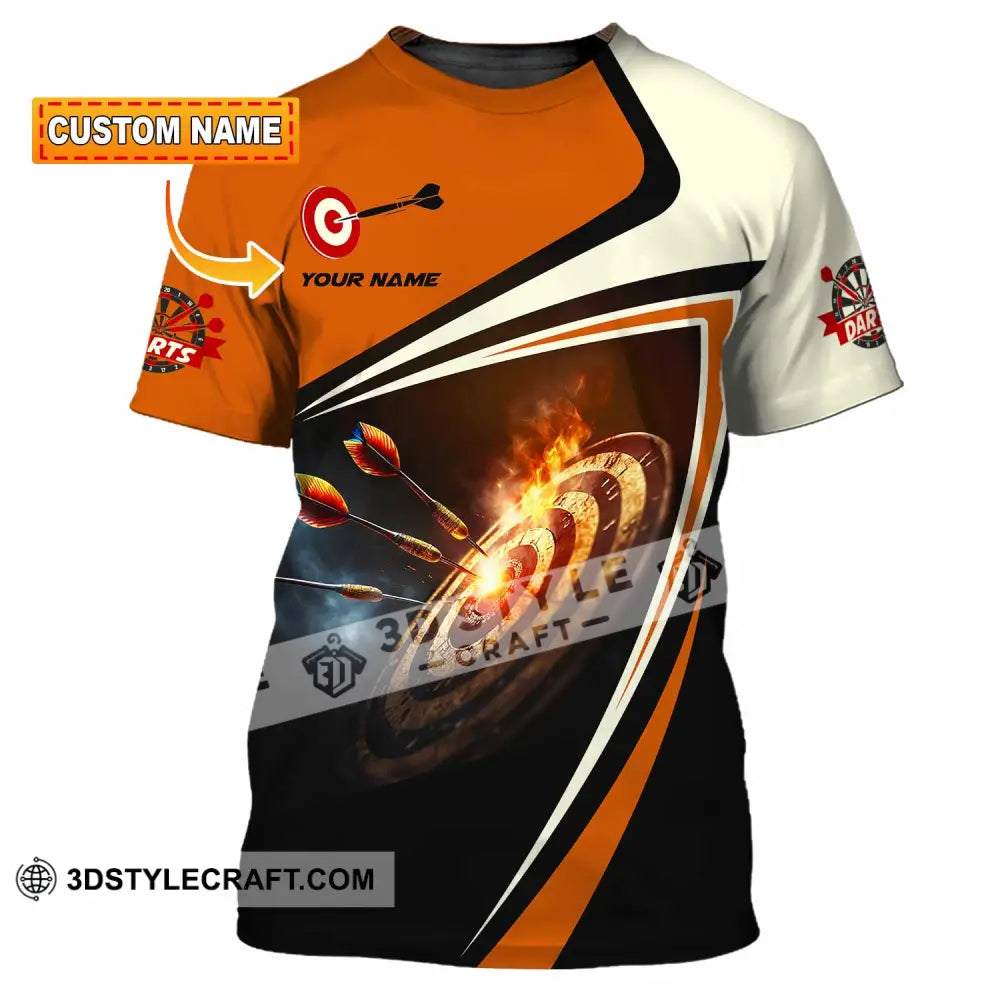 Unisex Shirt - Custom Dart Lover Sport Shirt T-shirt