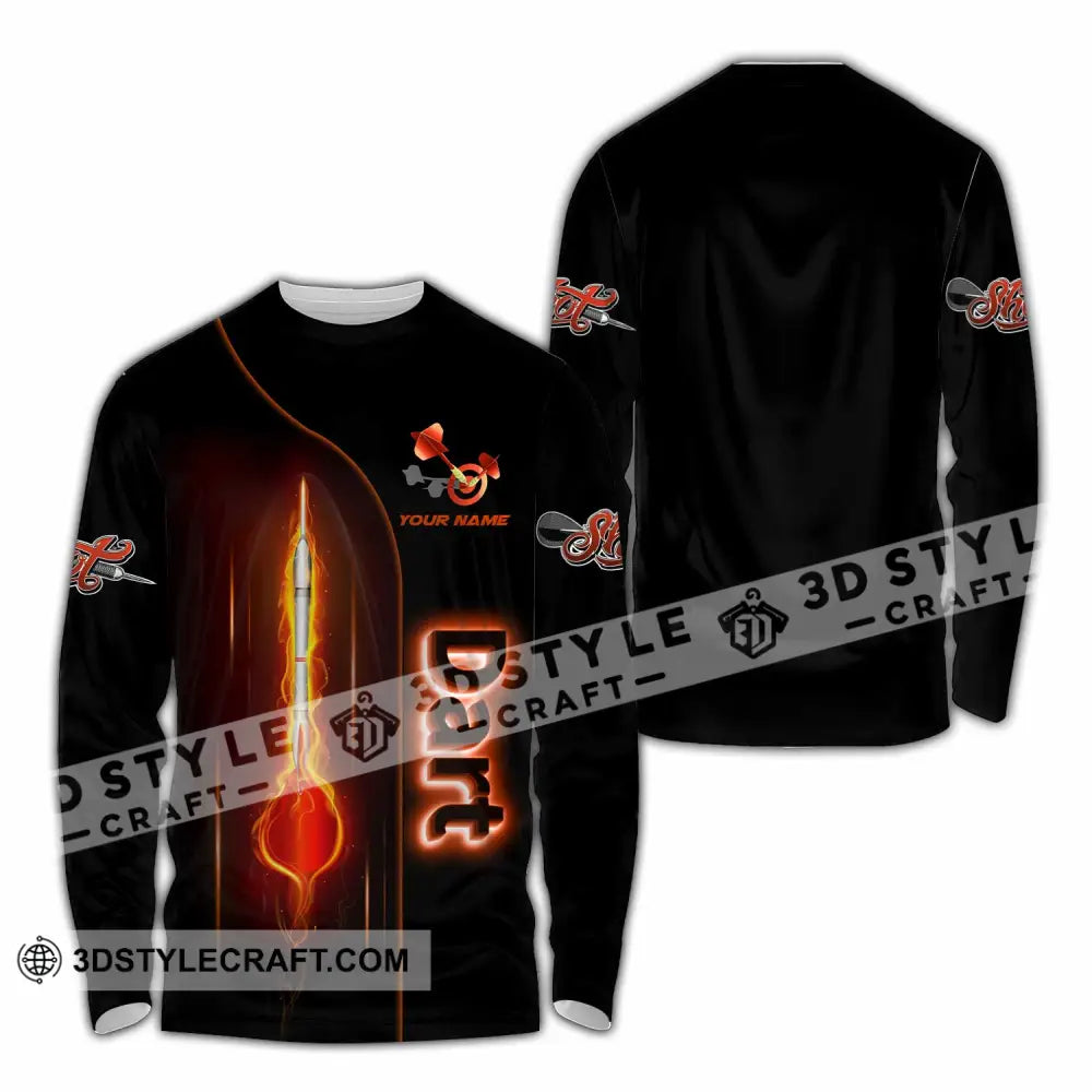 Unisex Shirt - Custom Dart Sport Shirt Long Sleeve Shirt / S T-shirt